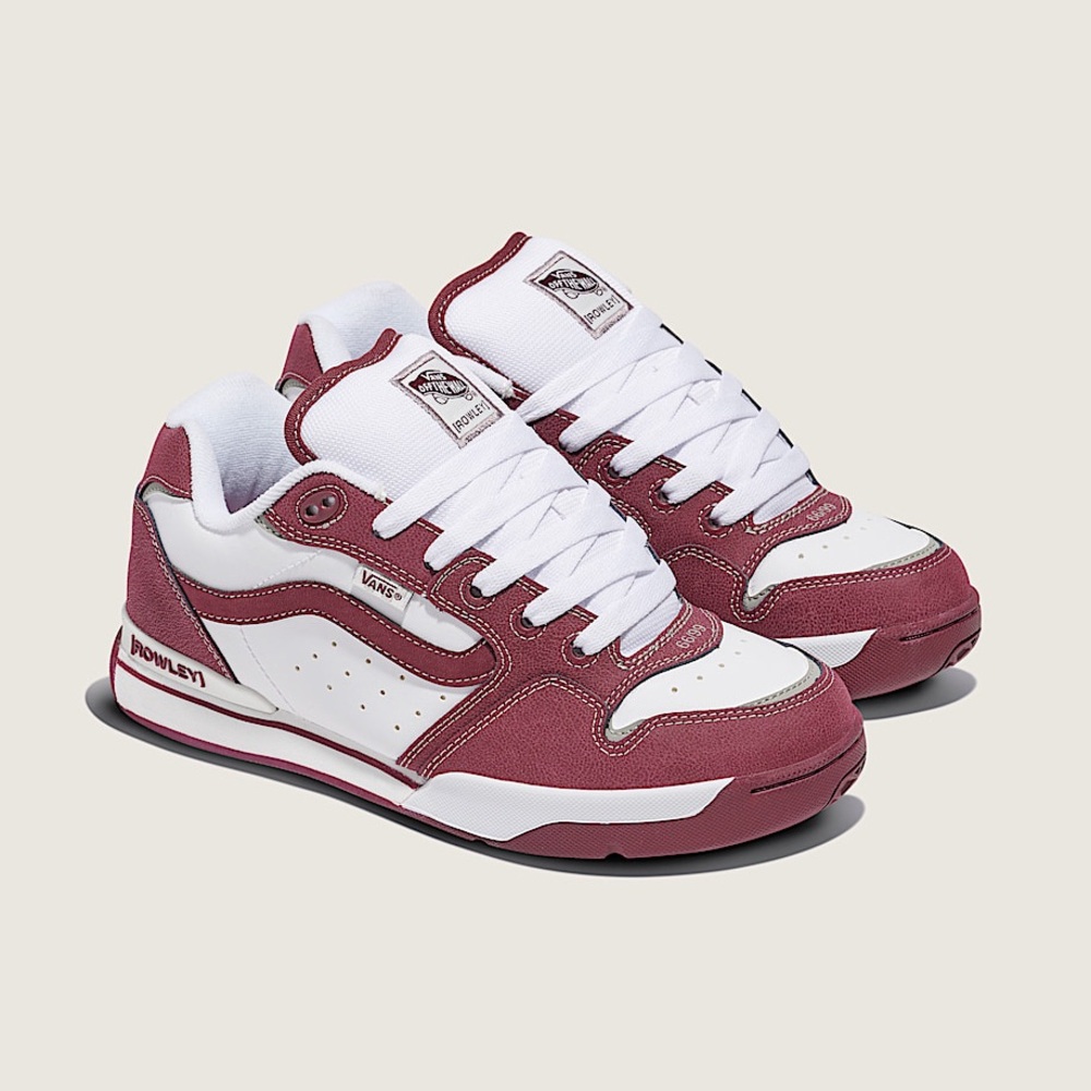 Vans Rowley XLT Port Royale Red White Men’s 9.5 Retro Skate Shoe Y2K Reissue